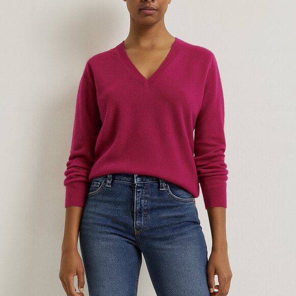 Charter Club Luxury 100% Cashmere Long sleeve Sweater Womens size X-Large Fall - Picture 1 of 7